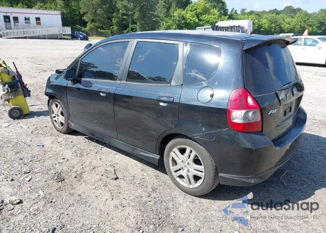 2007 Honda Fit Sport из США, поврежденный, VIN JHMGD38627S029168